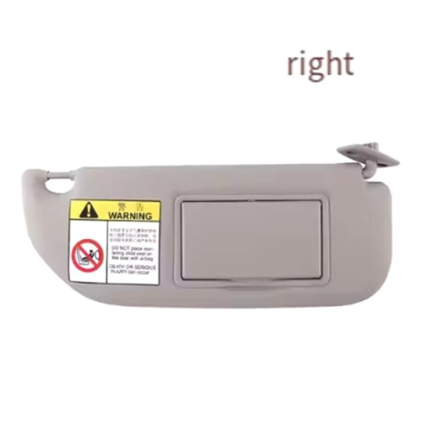 Interior Sunvisor with Mirror Front Visor Assembly for  301  C2 C3 Elysee 14-17 Sunshade 98038432DS Right 1