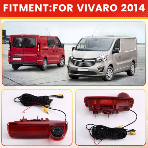 Car NTSC PAL Rear View Camera Reverse Assist Camera for  Vivaro 2014 Renaul Trafic 3 2