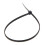 SODIAL(R) 8" Plastic Cable Zip Ties 100-Pack (Black) 5