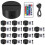 15 Sets 3D Night LED Light Lamp Base 16 Colors LED Light Display Base with Remote Control USB Light Base for Acrylic 1