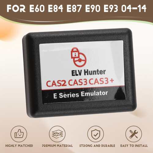 Autostuurslot-Emulato voor  E60 E84 E87 E90 E93 2004 2014 ELV Hunter CAS2 CAS3 Geen Programmering Plug & Start 2