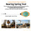 Retractable Spring Balancer, Bearing Spring Tool Load Balancer 4 Feet Adjustable Cable Retractor 1.1-3.3lbs (0.5-1.5kg) 9