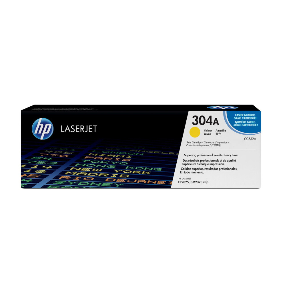 Hp 304A Yellow Original Laserjet Toner Cartridge