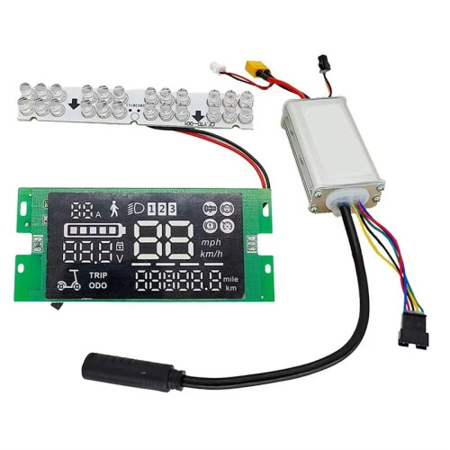 Kit de Medidor de Motor de Controlador de Scooter Elétrico para  S3 e-Scooter Controller Meter Set 8 Polegadas Acessórios para EScooter