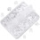 Earring Silicone Earring Back 6 Clear Rubber Earring Safety Back Plug Replacement Kit (550 -600Pcs) 1