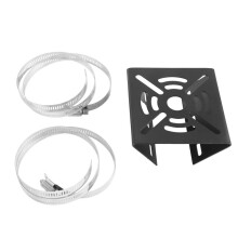 Suporte de Montagem de Parede Vertical Universal para Câmera de Montagem em Poste Suporte de Parede para Câmera de SegurançA CCTV Domo PTZ (A)