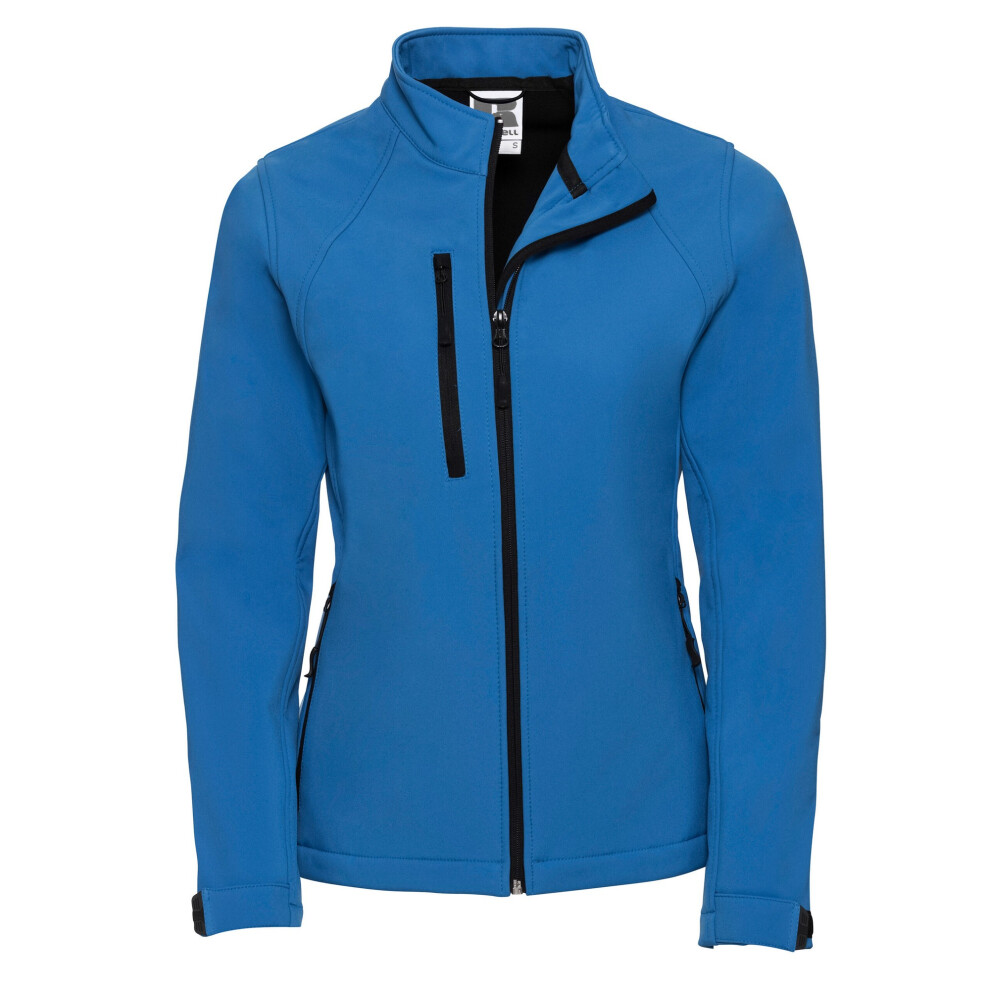 Russell (Xxl, Azure) Womens/Ladies Soft Shell Jacket Multicoloured