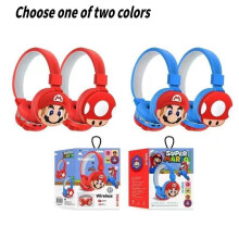 (Super Mario Bros)Kuromi Super Mario Bros Mickey Mouse Fashionable Wireless Bluetooth Headset