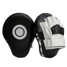 Mitaines de Boxe en Cuir Punch Focus, Coussinets D'EntraîNement pour le Karaté, Coup de Pied de Muay Thai, Combat, Dojo, Arts Martiaux