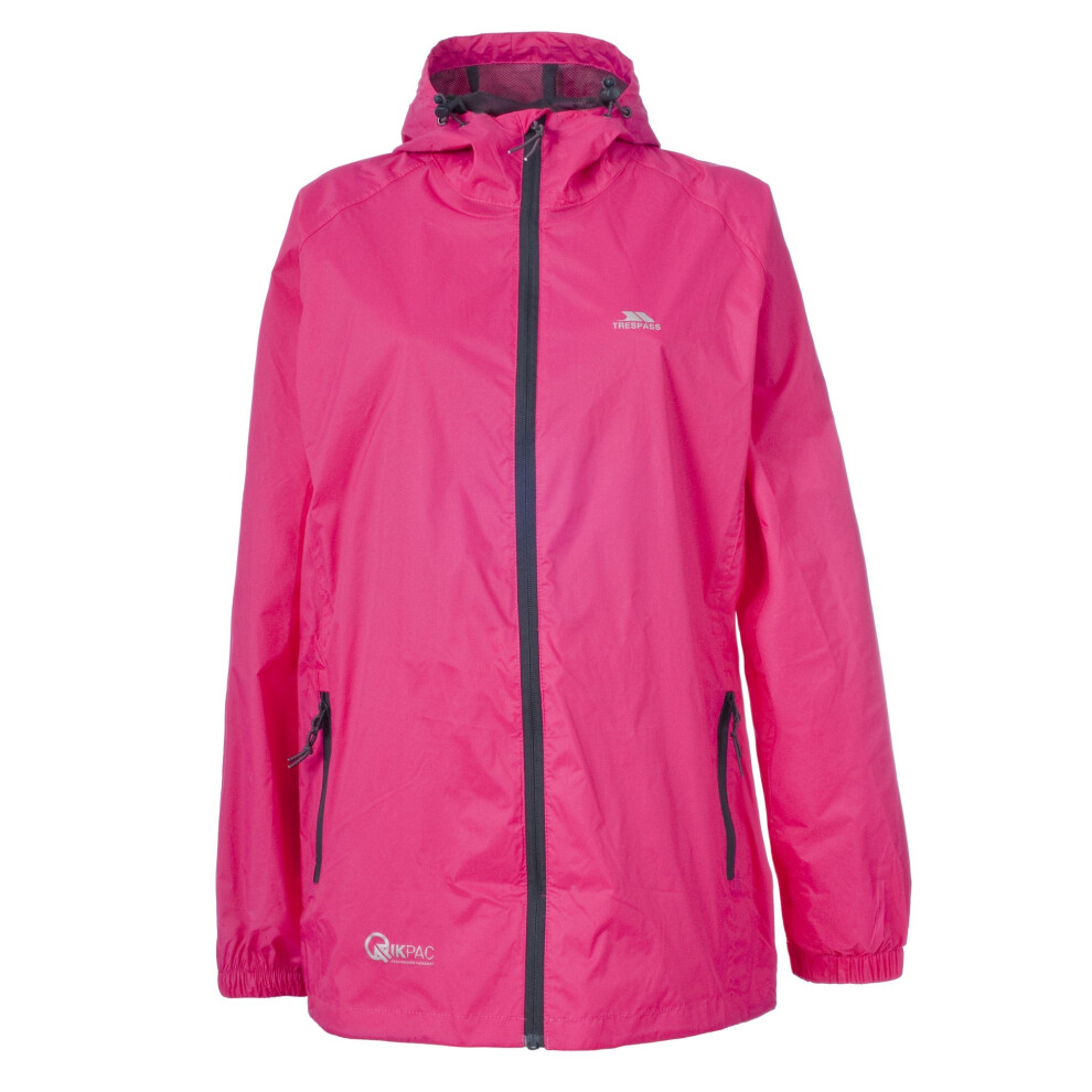 Trespass (S, Sasparilla) Unisex Adult Qikpac Waterproof Jacket Multicoloured