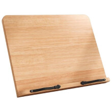 Compacte, Opvouwbare Leesstandaard, Houten Boeken- en Tablethouder, Eenvoudig Verstelbare Steun