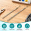 2 PCS Wire Pulling Grip Mesh Cable Pulls Metal Cable Puller Socks Wire Pulling Tools Wire Grip Flexible Snap 3