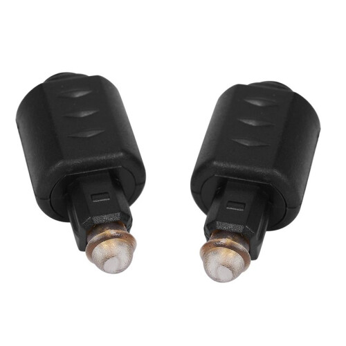 4 Packs Optical 3.5mm Female  Jack Plug to Digital Toslink M Audio Adapter 2