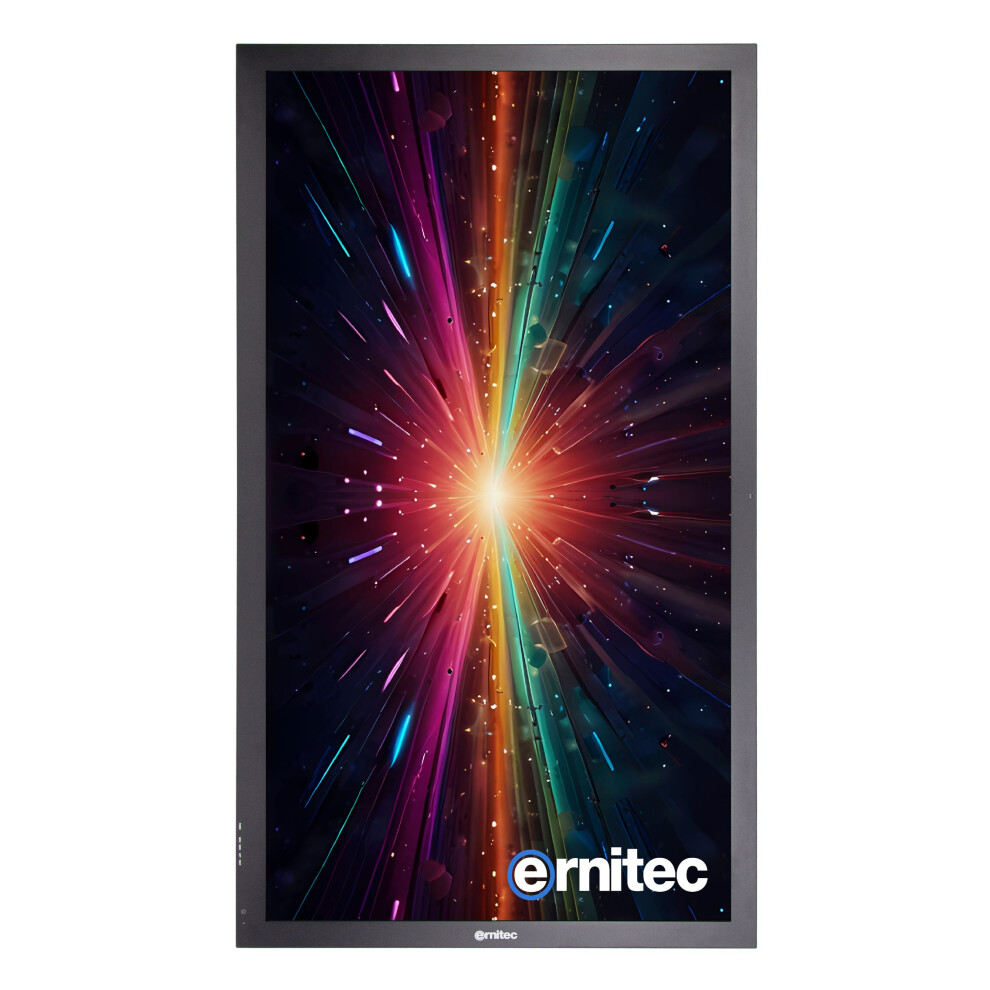 Ernitec 55" 24/7 4K Uhd Monitor - High Brightness 3000 Nits - Indoor - Portrait 5715328106116