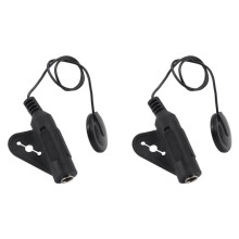 2X Acoustic Guitar Pickup Piezo Contact Pickup for Guitar Ukulele Violin, Mandolin, Banjo, Kalimba, Harp