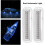 2Pcs 42LED Boat Drain Light Boat Transom Light  Underwater Pontoon Marine Light 2