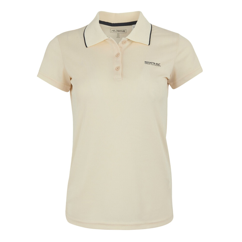 Regatta (8 Uk, Light Vanilla) Womens/Ladies Maverick V Polo Shirt