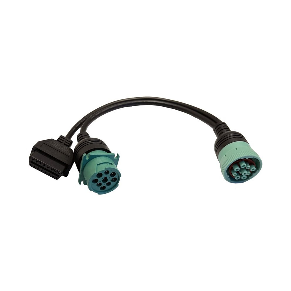 J1708 J1939 Obd Connector For 9Pin Obd2 Diagnostic Cable For //Deutsch/Freightliner/ Trucks 6032382785781