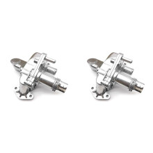 2X for   XF  Sport  Engine Coolant Aluminum Thermostat Housing LR073372 LR1357091