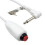 10X Nurse Call Cable 6.35mm  Nurse Call Device Emergency Call Cable with Push Button 5
