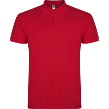 (11-12 Years, Red) Roly Childrens/Kids Star Short-Sleeved Polo Shirt