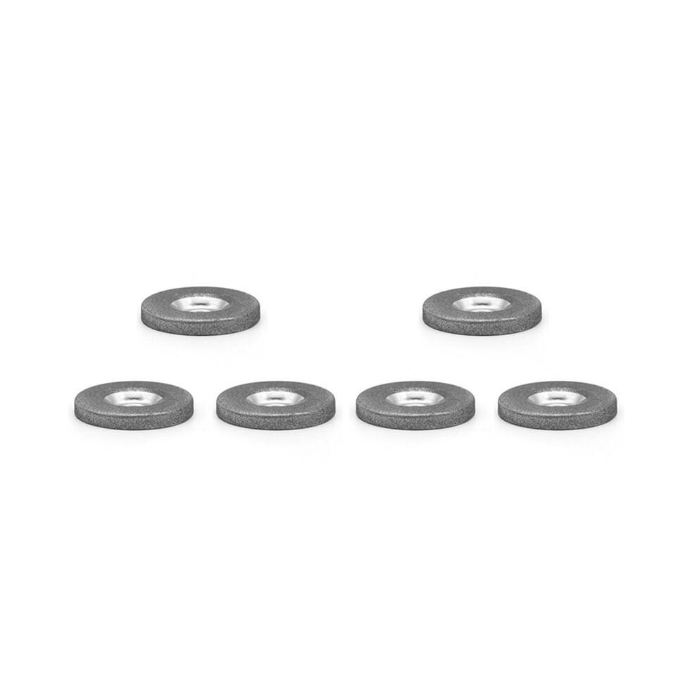 6Pcs 56Mm Diamond 180/320/600 Grinding Wheel Circle Disc For Electric Multifunctional Sharpener Grinder Sharpening 6033949117601