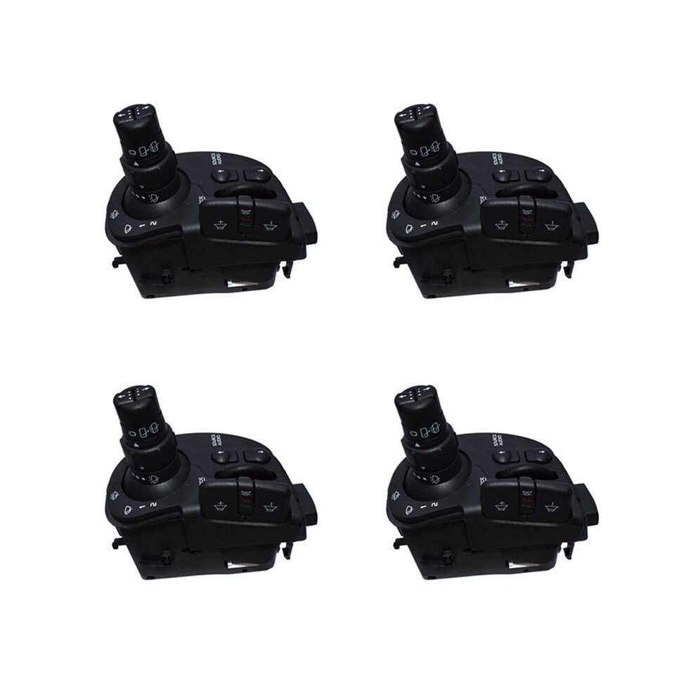 4X Windscreen Wiper Control Wiper Stalk Steering For Clio Mk3 Kangoo Modus 7701060097 7701057096 4711528163479