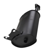 Exhaust Muffler Metal Upgraded for Gasoline Generator 5-8kW Spare Part Accessory Silence Tool Pipe Part