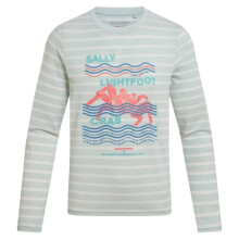 (9-10 Years, Nimbus Blue) Craghoppers Childrens/Kids Crab Nosilife Stripes Long-Sleeved T-Shirt