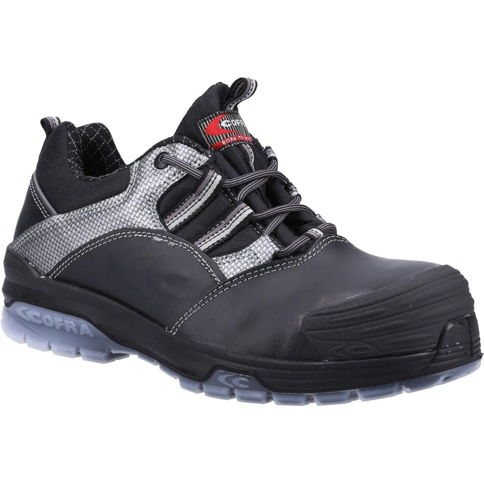 (10 Uk, Black) Cofra Mens Caravaggio S3 Src Full Grain Leather Safety Shoes 5063806958130
