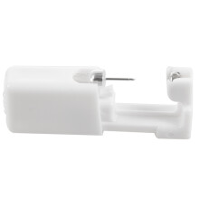 Wegwerp Oor- en Neuspiercingapparaat Unisex Steriel Frame Mode Oorpiercingapparatuur Kubieke Witte Zirkonia