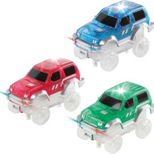 (3PCS) Race Track Compatible 3-Piece Magnetic Toy Car Kit