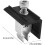 6pcs Solar Panel Bracket Terminal Clips, Aluminum Alloy Fixing Clip Set, Solar Panel Clips, Installed  Flat Roofs 6