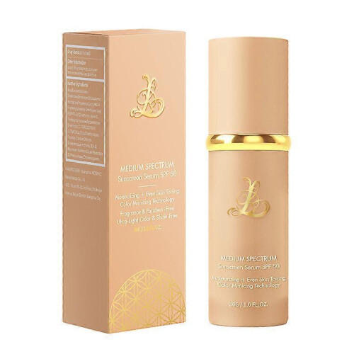(1PC) 1-3x 4-in-1 Color Changing Foundation with SPF 50+, Medium Spectrum Foundation Makeup, Full Coverage & Long Lasting