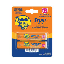 Banana Boat Ultra Sport Lip Balm, Spf 50, 2 Ea