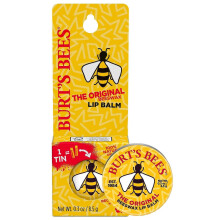 Burt's Bees Tin Lip Balm, Beeswax, 0.3 Oz