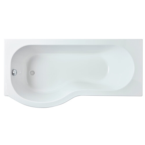 Balterley 1600mm P shaped showerbath LH