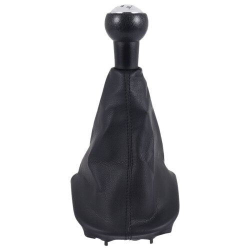 5 Speed Gear Shift Stick Leather Gaitor Gaiter Knob For  207 307 CC 308