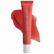 (Poppy) 10 color SummerFridays Nourishing Lip Butter Balm 15g with Light Tint and Sugar Flavor for Daily Moisture New Arrival S03