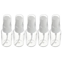 5PZ Bellezza Plastica Trasparente Profumo Flacone Spray Vuoto Piccola Bottiglia da Viaggio con Flacone Spray Fine 20 Ml