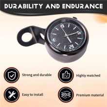 Motorfiets Stuurklok Motorfiets Stuurhorloge voor Fiets Motorfiets Motorfiets Accessoires