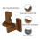 2PCS Baseball Bat Display Case,Baseball Bat Hanger Holder, Wall Mount Baseball Bat Horizontal Rack,Baseball Bat Bracket 4