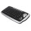 2.4GHz Wireless Keyboard with Trackball Mouse Scroll Wheel Remote Control for Android TV BOX  TV PC Notebook Silver 1