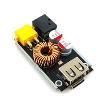 Moduł Szybkiego Ładowania USB Typu C 65 w 9 V-35 V, Konwerter Obniżający Napięcie, Obsługuje QC4.0 PD2.0/3.0 z Wejściem XT30