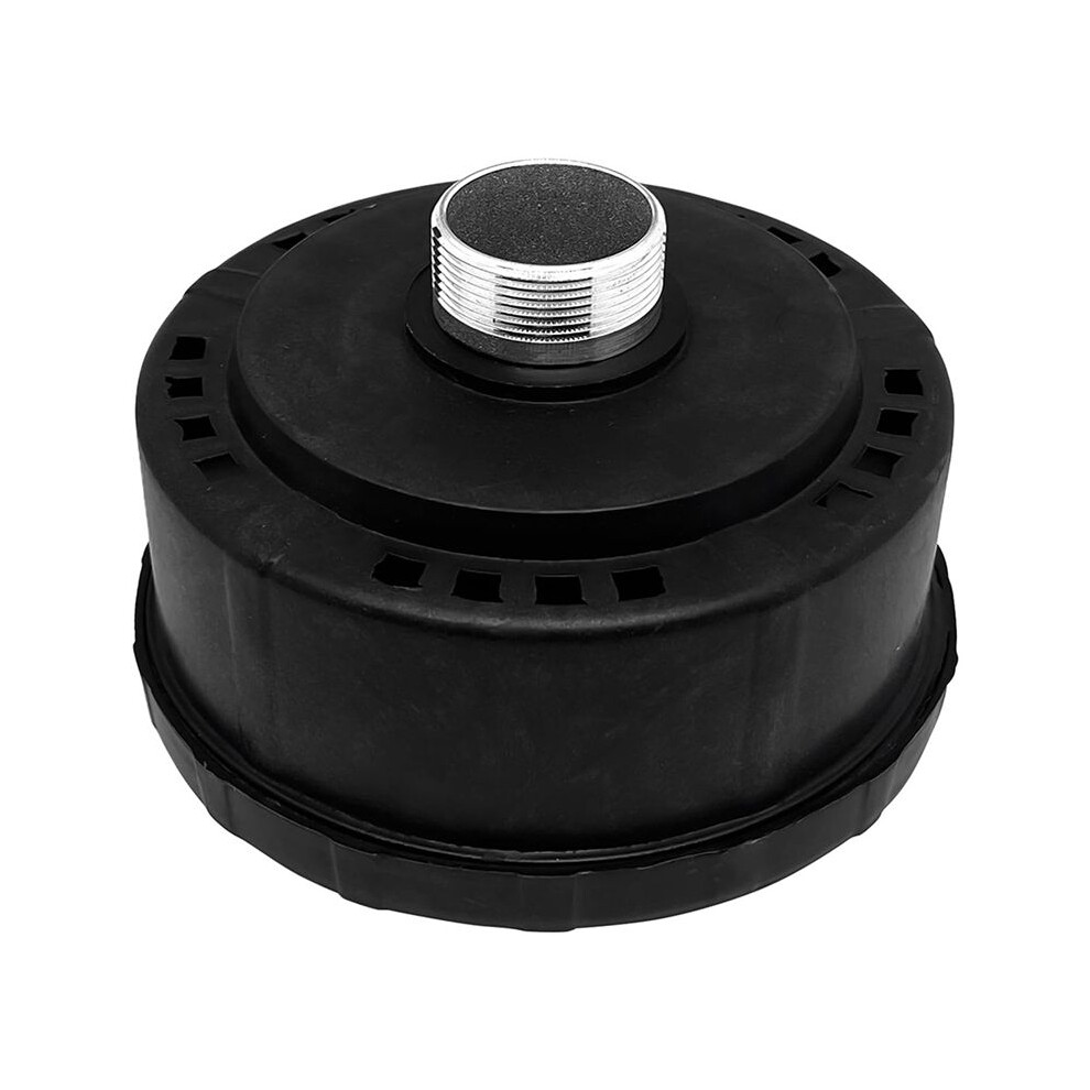 1Pcs 32Mm/1.25Inch Air Compressor Noise Reducer Silence Filter,Plastic Shell Round Muffler Filter 4713096231727