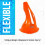 Cones PláSticos -  Cones Esportivos para ExercíCios + PráTica - Cones Laranja FlexíVeis para Treinamento + Jogos - 9 Polegadas 4