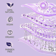 (1pc) 100% Pure Natural Bakuchiol Essential Oil For Skin, Wrinkle Reduction Skin Firming Smoothing, Anti-aging Bakuchiol Oil, Lavender Massage Oil