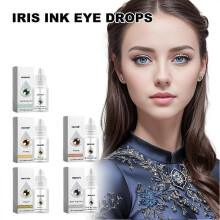 (10ml, grey) Relieve Eye Fatigue Dryness Moisturizing Color Eye Drops Blurred Vision Eye Drops