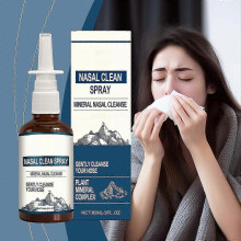 (4PCS) 1-5x Iodine Nasal Spray, Natural Mineral Formula Nasal Cleansing Spray for Cleanses & Refreshes Nasal Passages