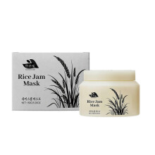 (150gX1) Rice Jam Face Mask Hydrating Cream Mask Lightweight Moisturizing Facial Mask Daily Skin Care 150g